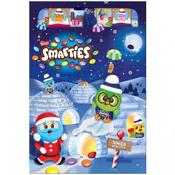 Smarties Adventskalender Inhalt: 193.9g