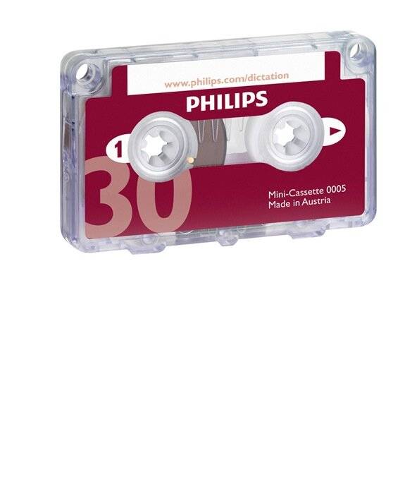 Philips Diktierkassette LFH0005/60 max. 2x15min.-2