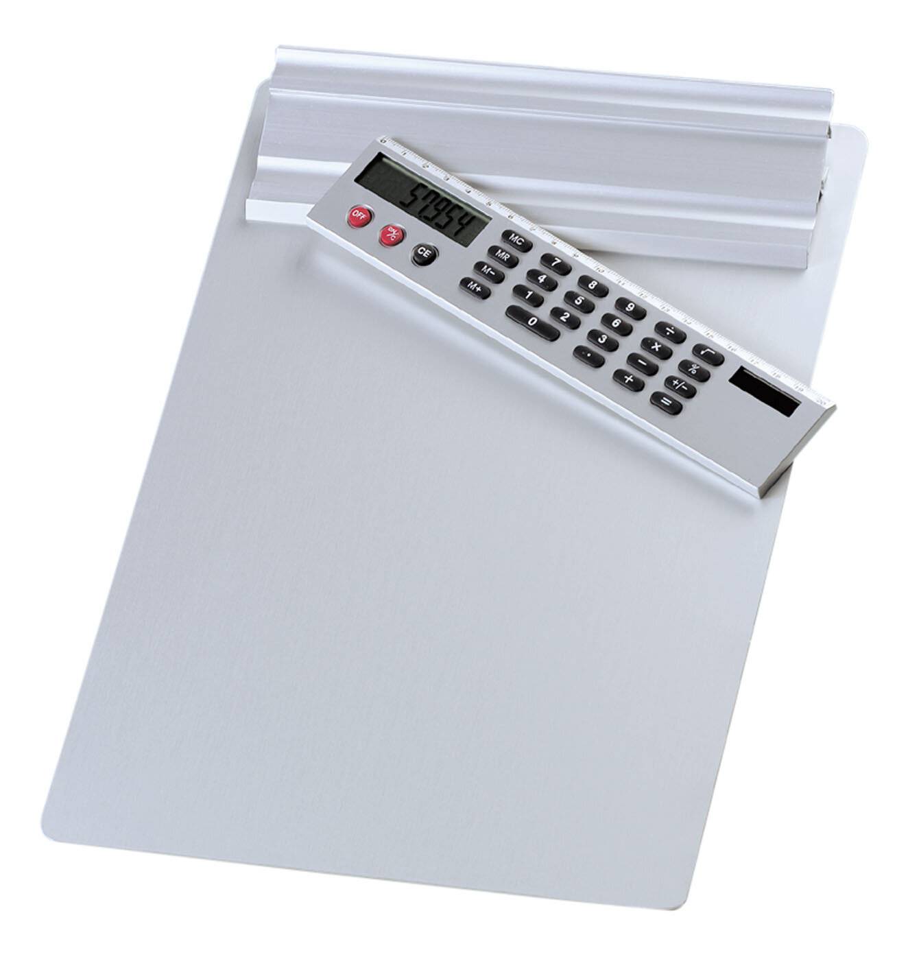 WEDO Klemmbrett 57954 A4 23,0x33,5x1,9cm silber-2