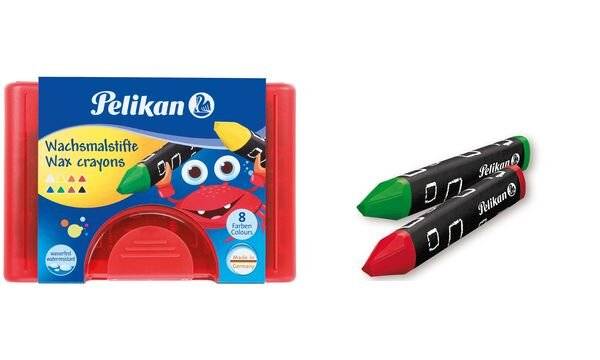 Pelikan Wachsmaler dick 665/8 D, dreieckig, wasserfest (56722942)