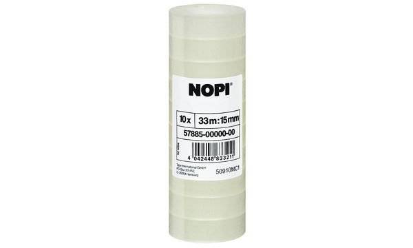TESA - Nopi Klebefilm 66m x 19mm transparent