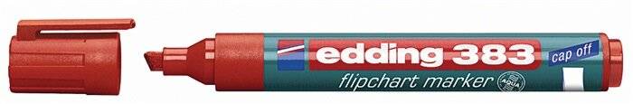 Flipchartmarker 383 1-5mm Keilspitze rot-2