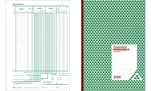 Kassenbuch A4 2x40 Blatt selbstdurchschreibend-5