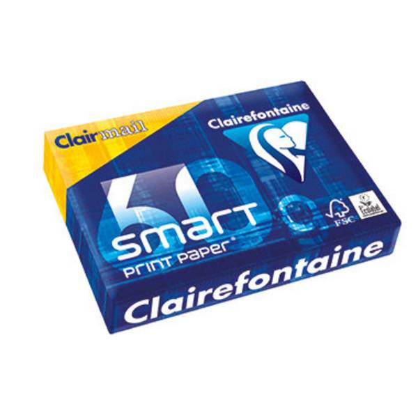 Smart Print Paper Kopierpapier Clairmail DIN A4 60g/m hochweiß 500 Bl./Pack. ·
