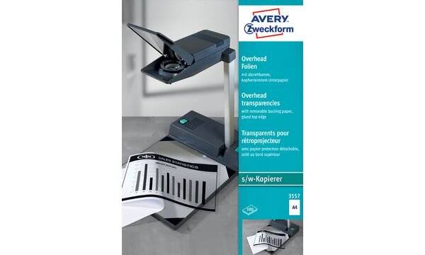 Kopierfolie klar A4 100 St./Pack. - Artikel: 157079800-3