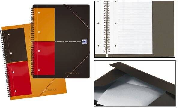 Oxford Collegeblock Meetingbook 100102104 DIN A5+ kariert 80Blatt - Artikel: 111113102-4