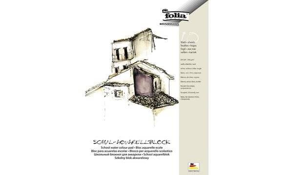 FOLIA - Aquarellblock DIN A3 10 Blatt - 150 g/m² - A3-1