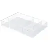 Preisbild für Schubladeneinsatz 16,7x24,7x3,5cm 4xFach tr