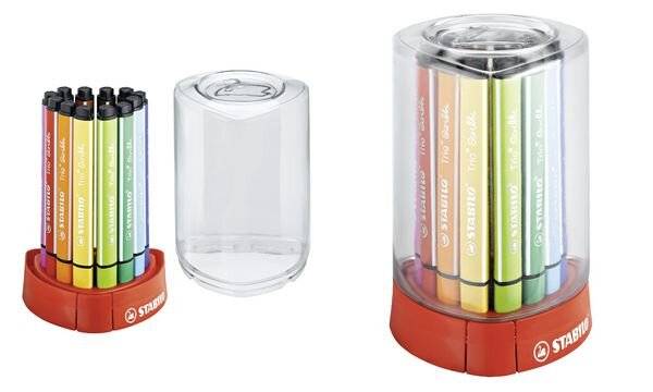 STABILO Trio Scribbi - Filzstift - gemischte Farben - 1.5-2 mm - groß (Packung mit 12)-3