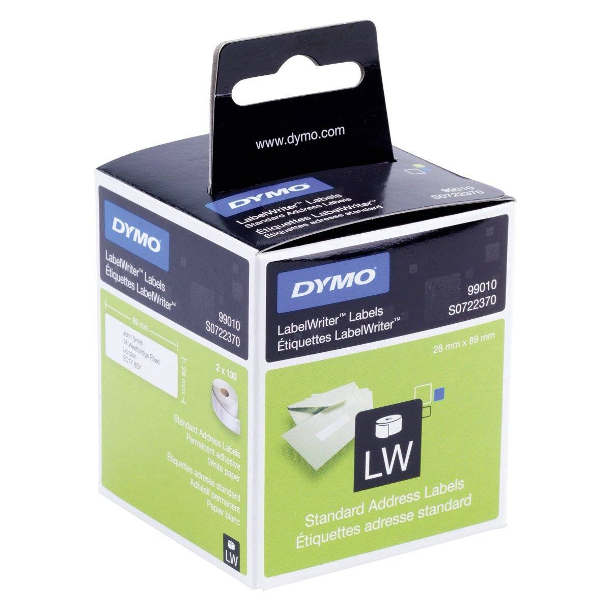 Etikett geeignet f.DYMO LabelWriter weiß B28xL89mm 2x130St./RL DYMO-2
