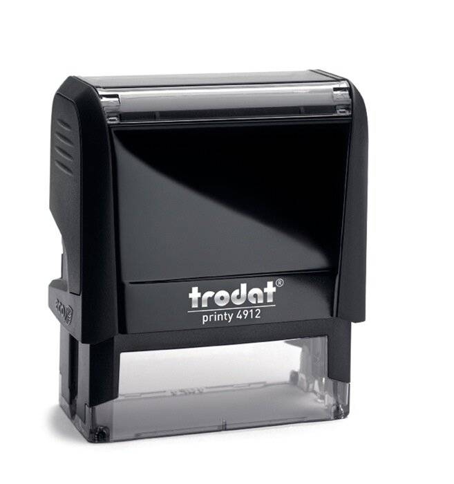 trodat Textstempel PRINTY 4.0 44085 47x18mm 5zeilig Kissen schwarz-0