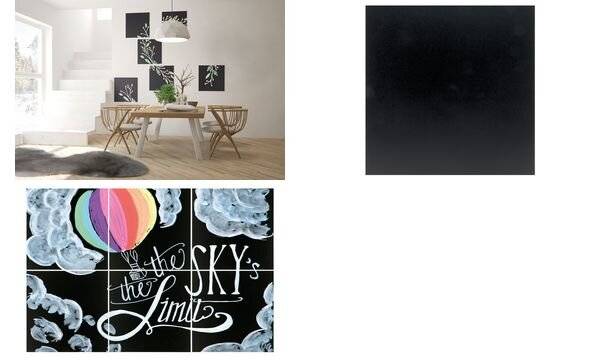 Securit Kreidetafel Silhouette CHALKBOARD XXL, 6er Set (70020364)-0
