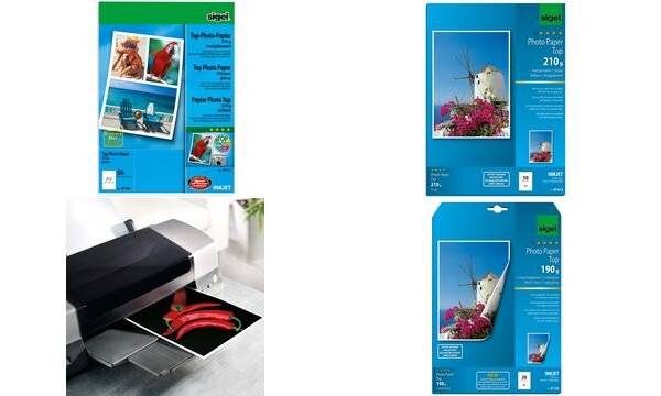 sigel InkJet-Top-Foto-Papier, DIN A4, 2-seitig hochglänzend-1
