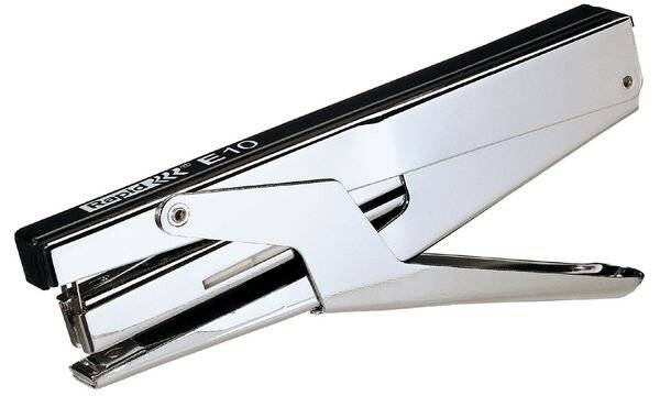 Heftzange E10 chrom/schwarz-2