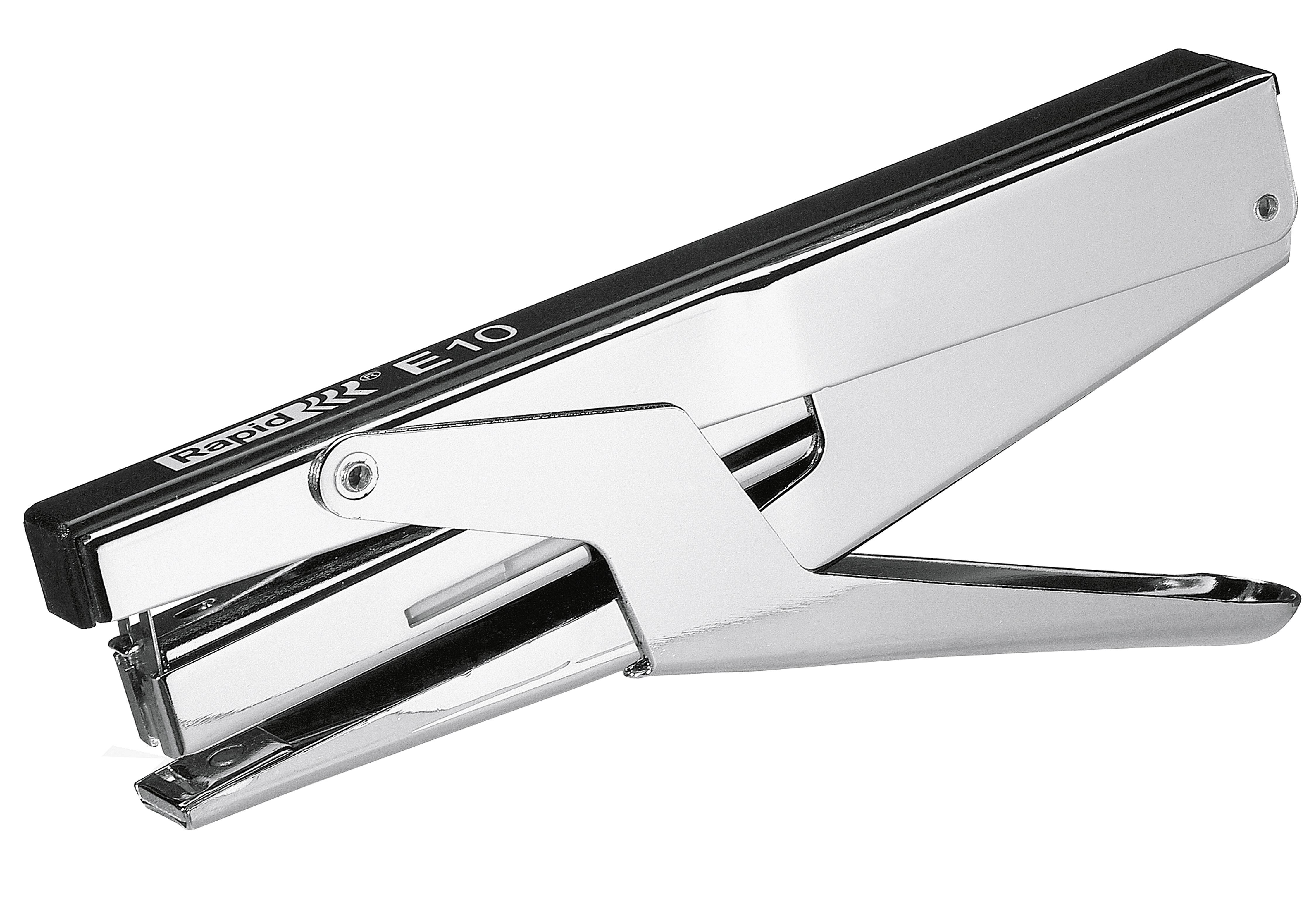 Heftzange E10 chrom/schwarz-1