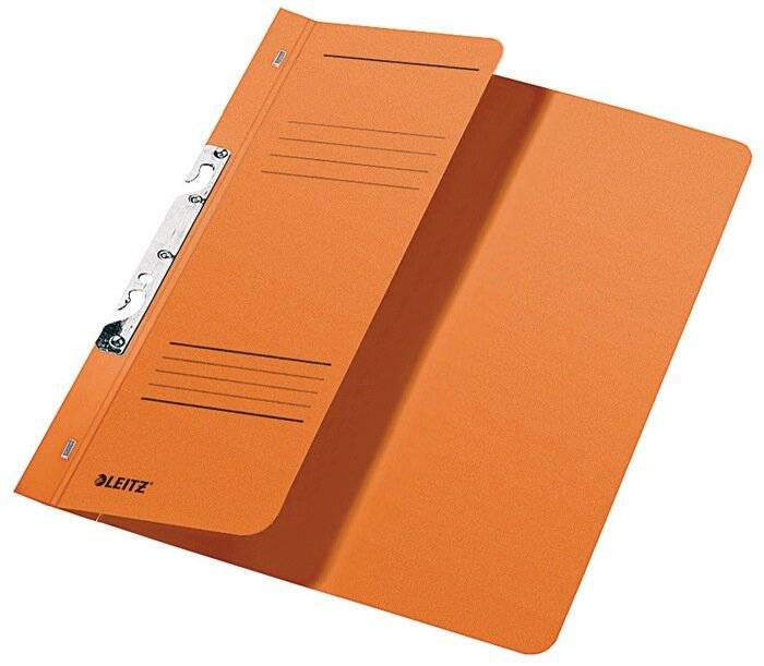Leitz Einhakhefter 37440045 DIN A4 kfm. Heftung Karton orange-7