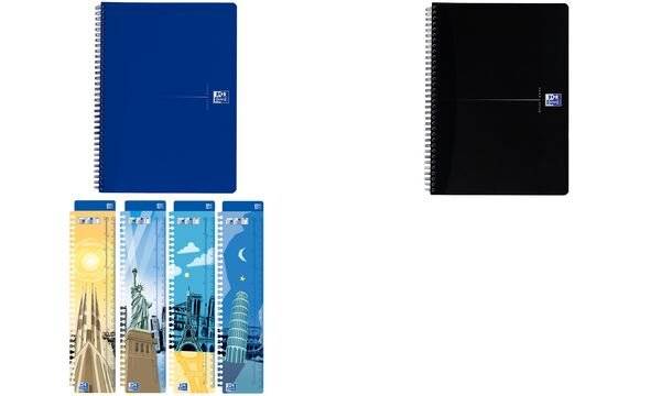 Oxford Collegeblock BLACK 100050228 DIN A4+ kariert 70Bl-4