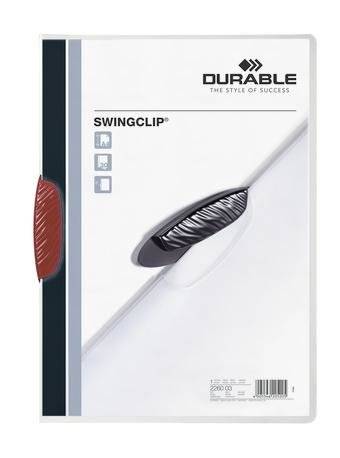 Klemmmappe SWINGCLIP DIN A4 max. 30Bl. Klemme rt-2