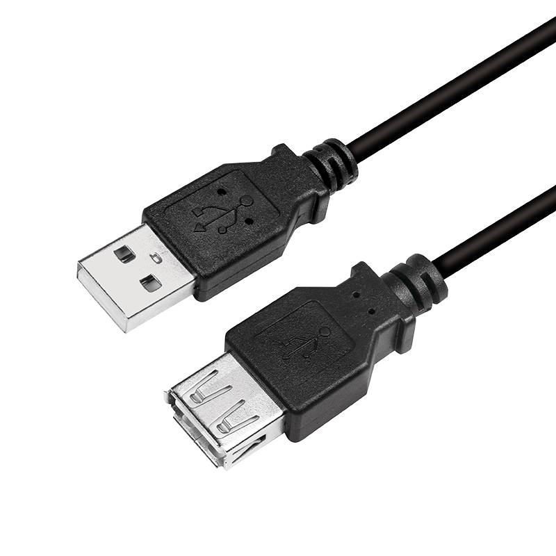 LogiLink USB 2.0 Verlängerungskabel, schwarz, 5,0 m-2