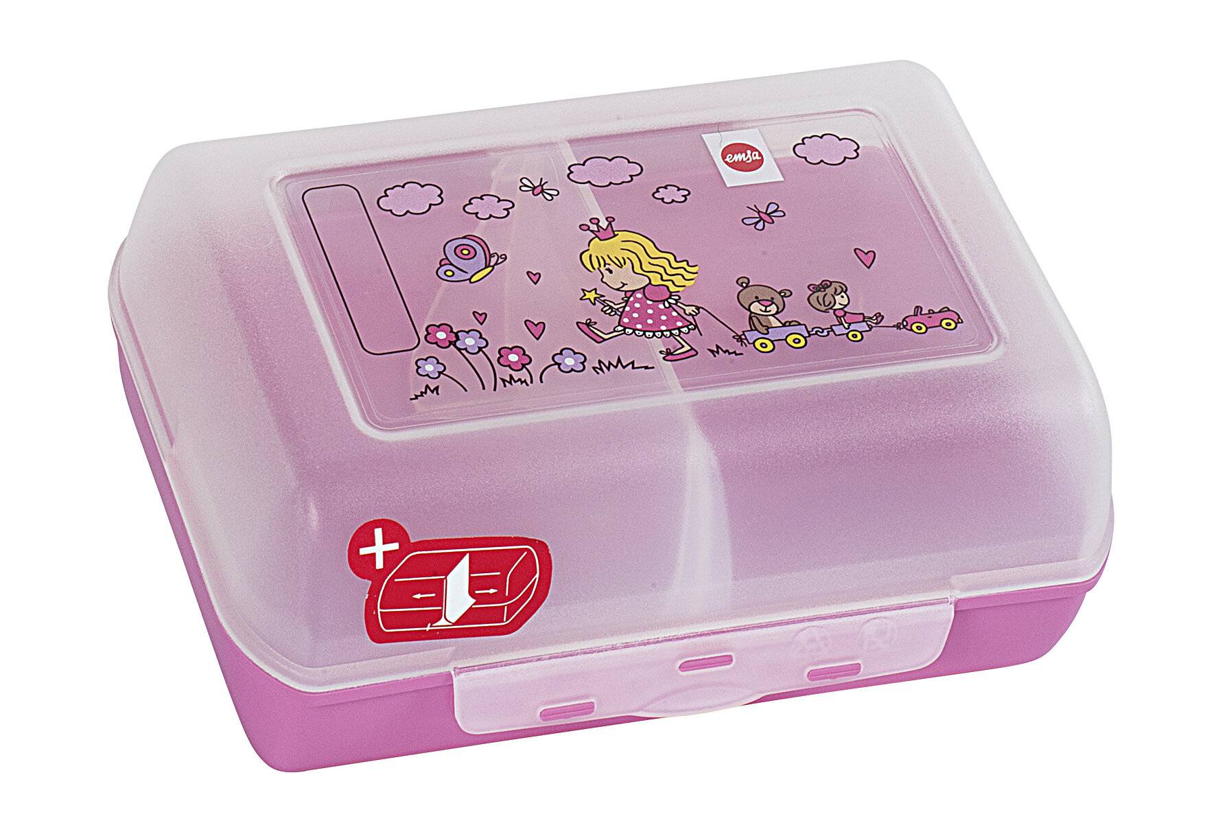 emsa Brotdose VARIABOLO Clipbox, Motiv: Princess-1