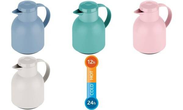 emsa Isolierkanne SAMBA, 1,0 Liter, pudergrau-5