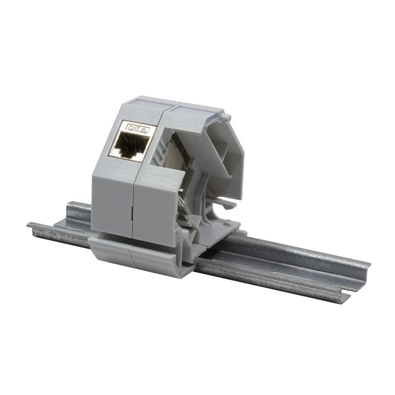 LogiLink - Keystone Jack-DIN-Adapter für Schienenmontage-4