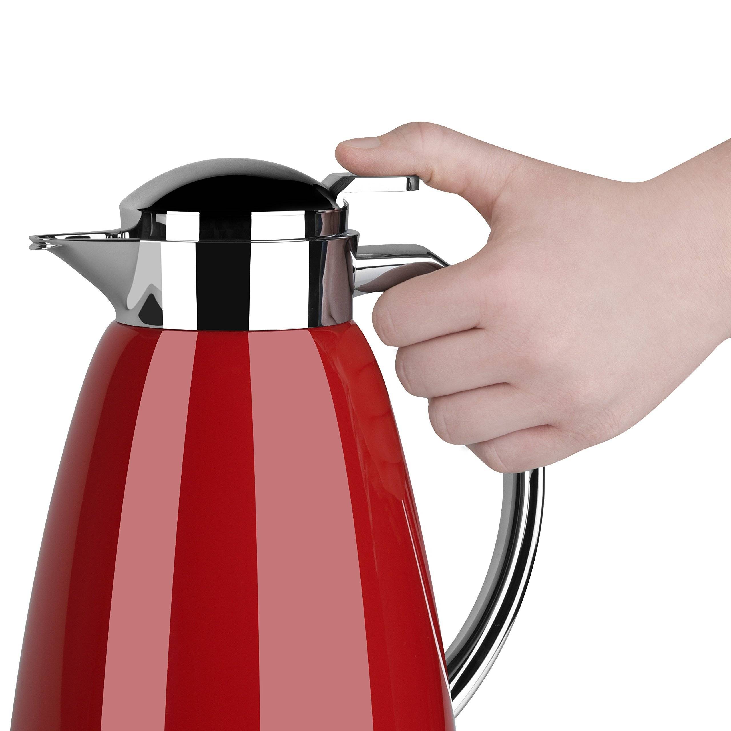 emsa Isolierkanne CAMPO, 1,0 Liter, rot-4