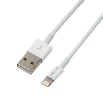LogiLink Daten- & Ladekabel, Apple Lightning - USB-A Stecker