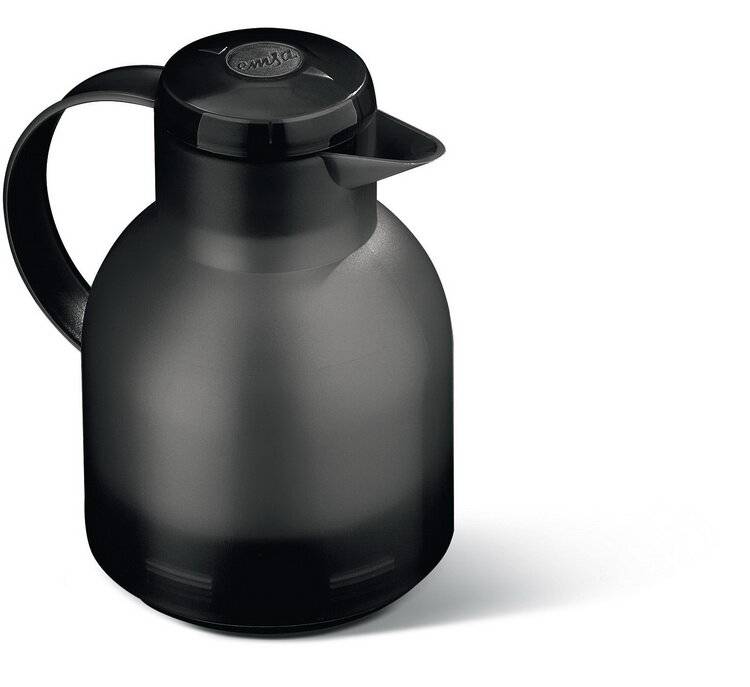 Isolierkanne Samba Quick Press 1l schwarz-3