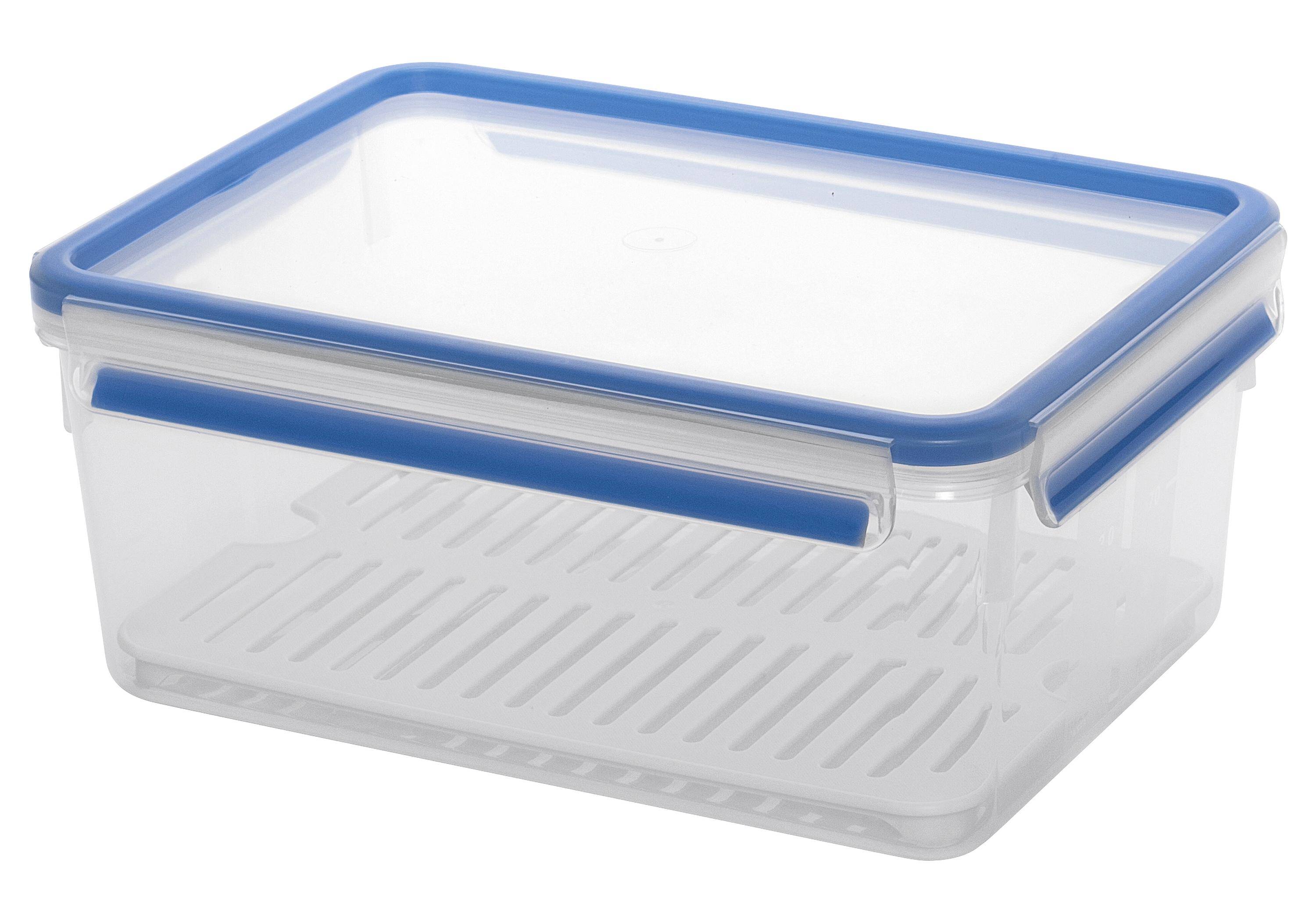 EMSA 512888 CLIP & CLOSE FRISCHHALTEDOSEN, Box, Rechteckig, 3,7 l, Transparent, Polypropylen (PP), Thermoplastisches Ela-1