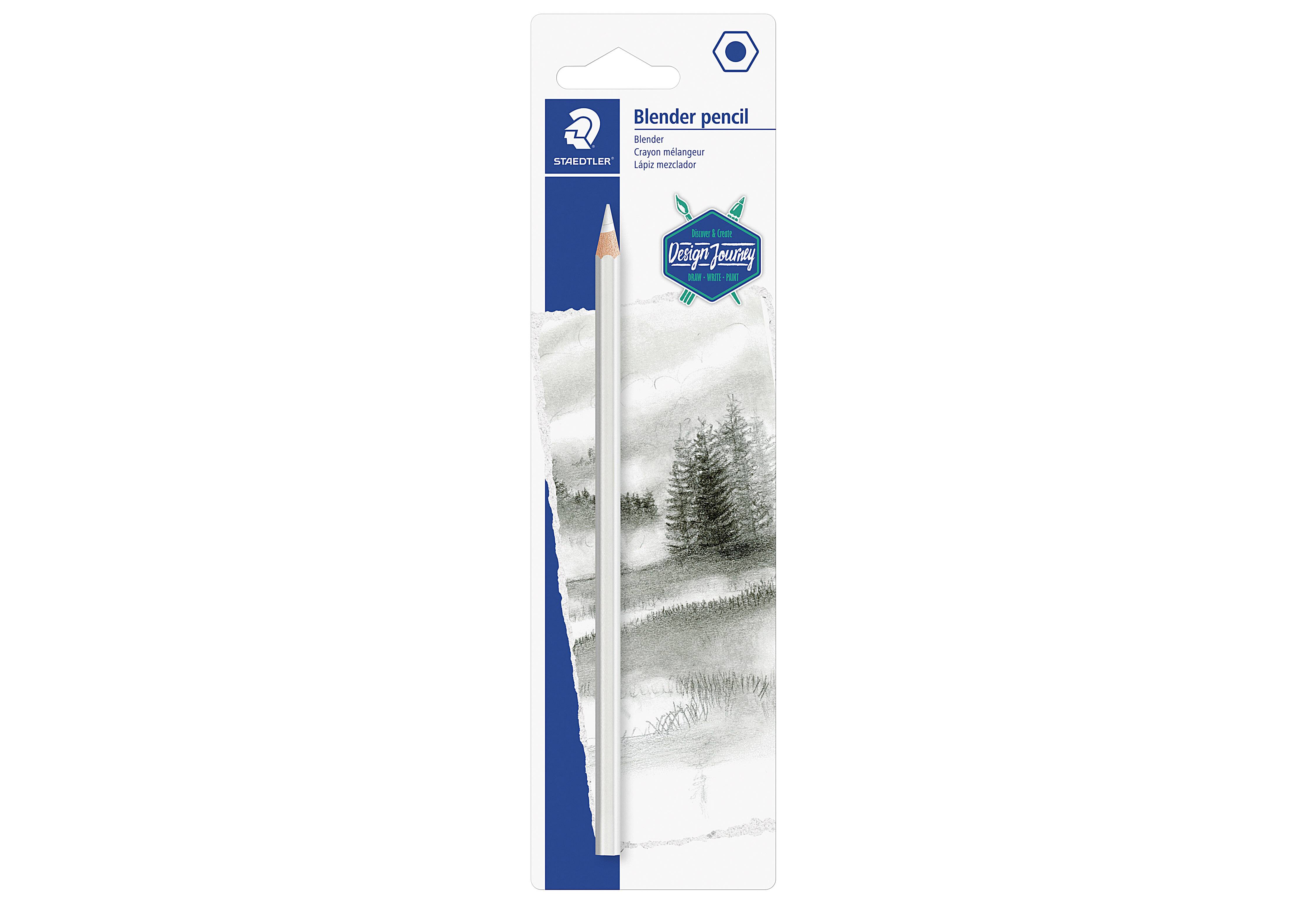 STAEDTLER Blenderstift Design Journey, weiß, Blister-1