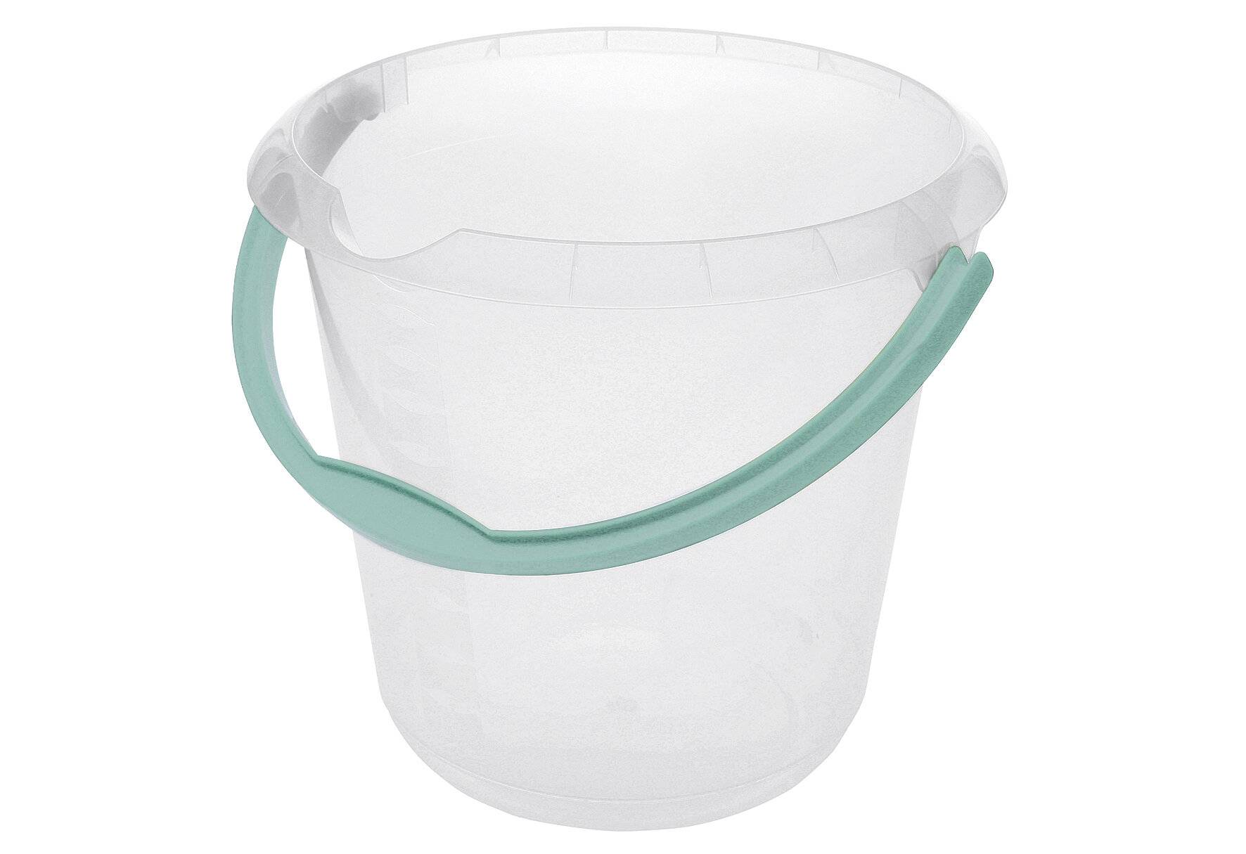 keeeper Putzeimer "mika", rund, 10 Liter, transparent-1
