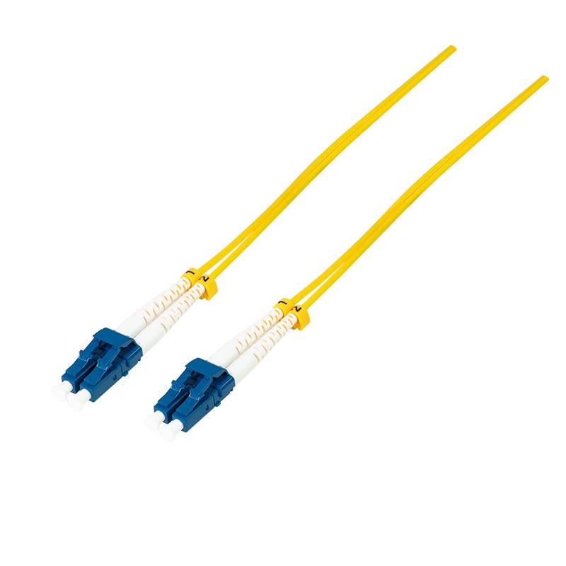 LogiLink FP0LC30 Fiber optic cable 30 m LC OS2 White Yellow (FP0LC30)-1