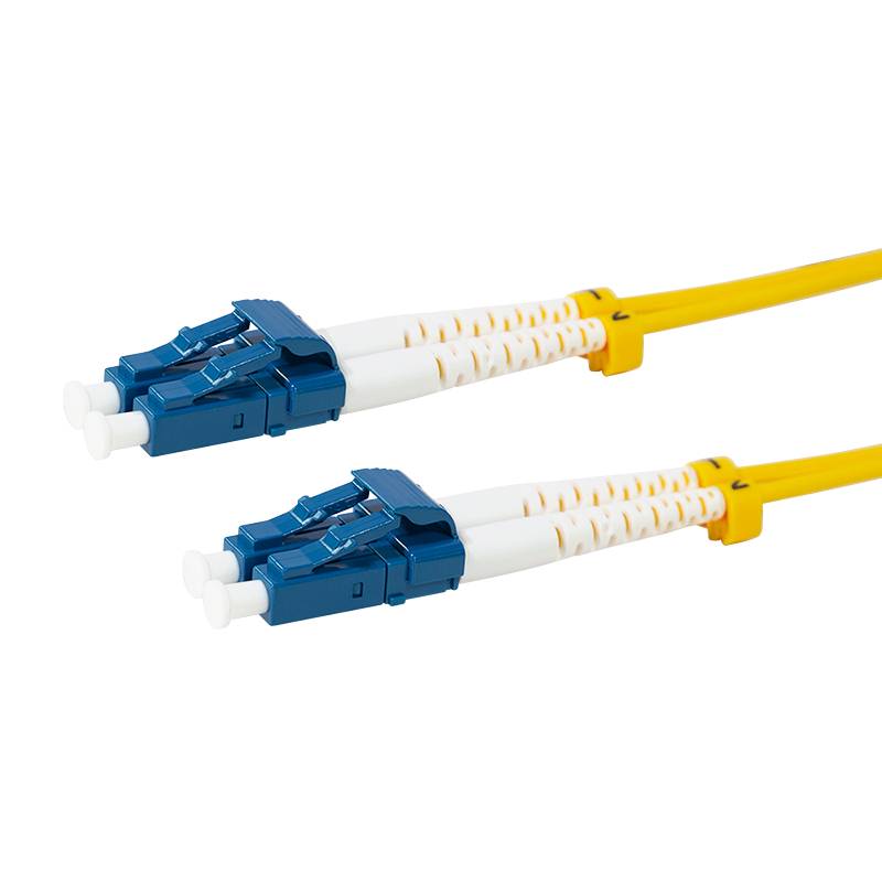 LogiLink FP0LC30 Fiber optic cable 30 m LC OS2 White Yellow (FP0LC30)-2