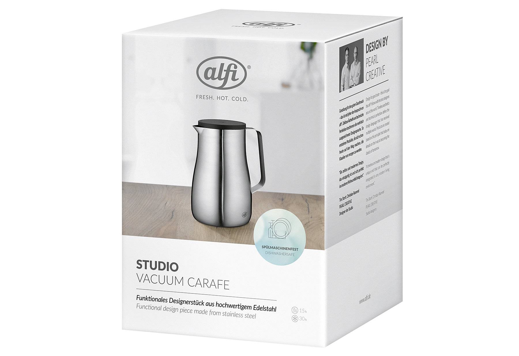 Preisbild für alfi Studio Thermokanne Edelstahl 0.7 l 1297205070