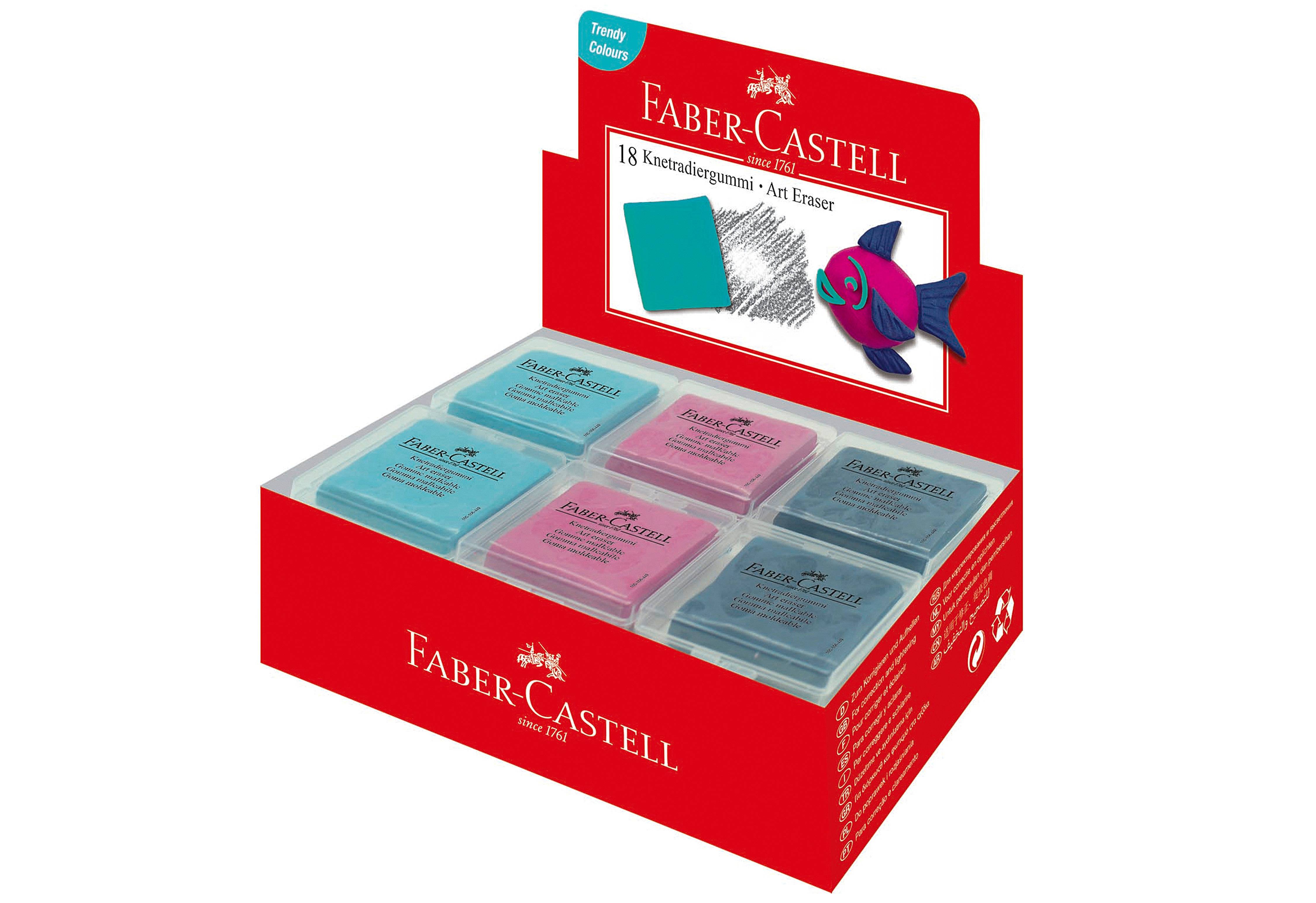 Symbolbild für Faber-Castell Knetradierer ART ERASER 127124 sortiert