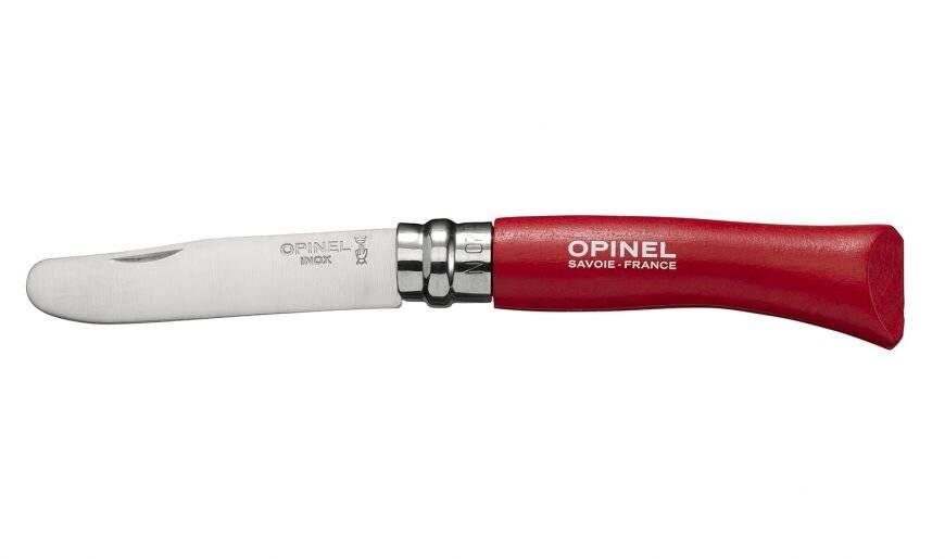 Opinel O001698 Messerzähler, Edelstahl, rot,-0