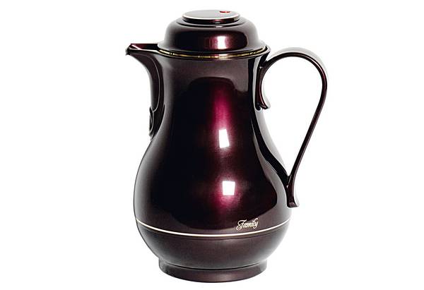 ROTPUNKT Isolierkanne 830 Christa 1,2 l | Zweifunktions-Drehverschluss | BPA-frei - gesundes