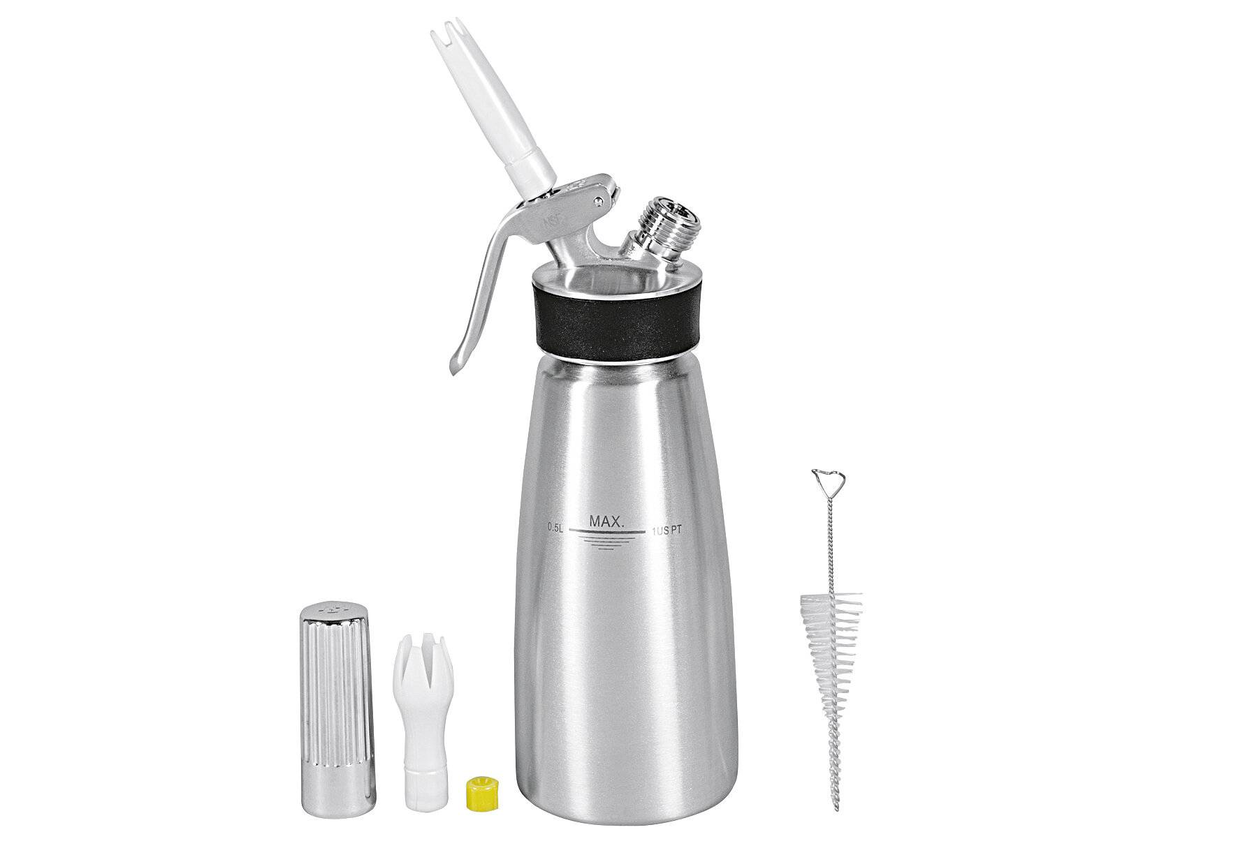 ISI Sahnebereiter Cream Profi Whip 0,5 l Edelstahl-0