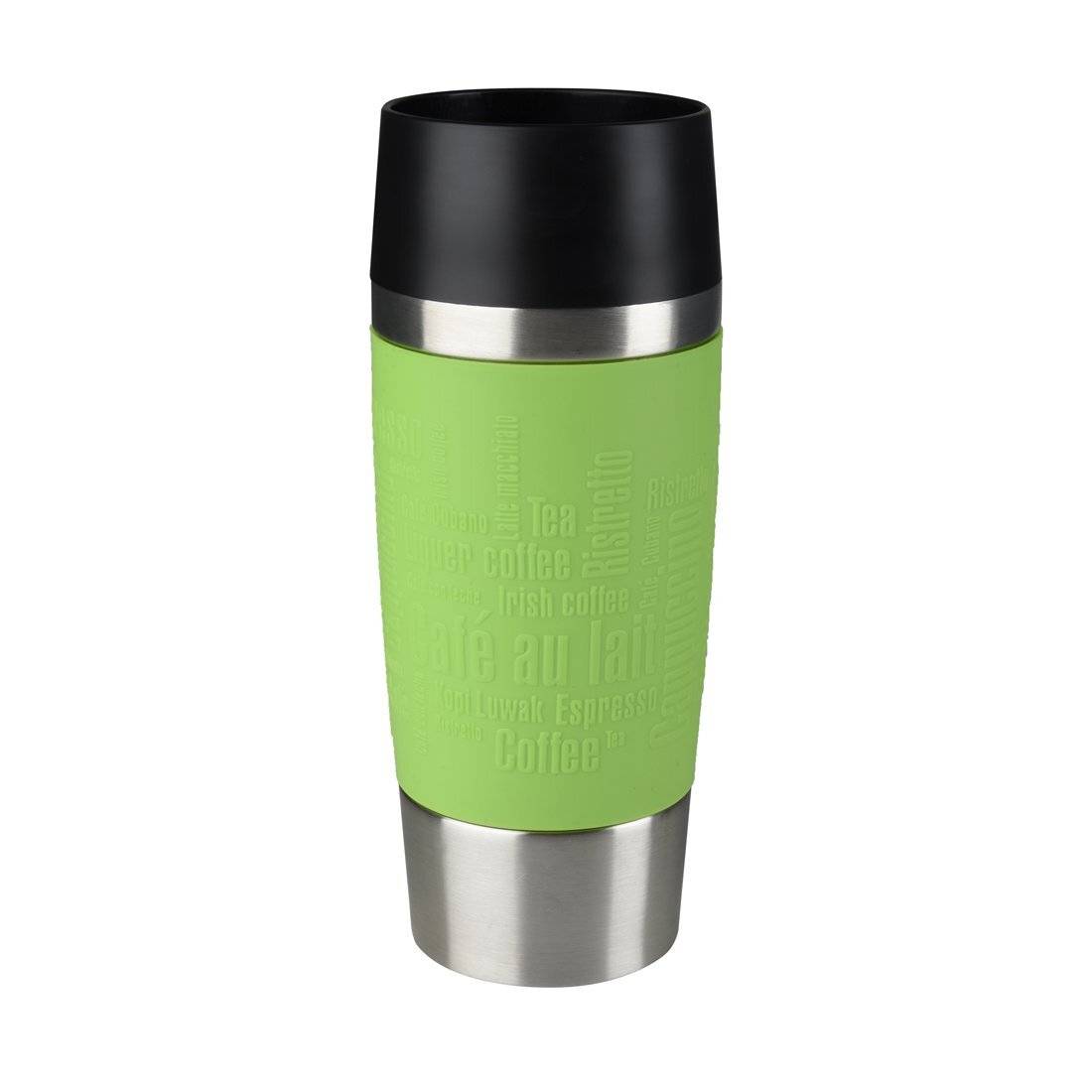 EMSA TRAVEL MUG Isolierbecher, Edelstahl, Manschette, Limette, 0,36 L