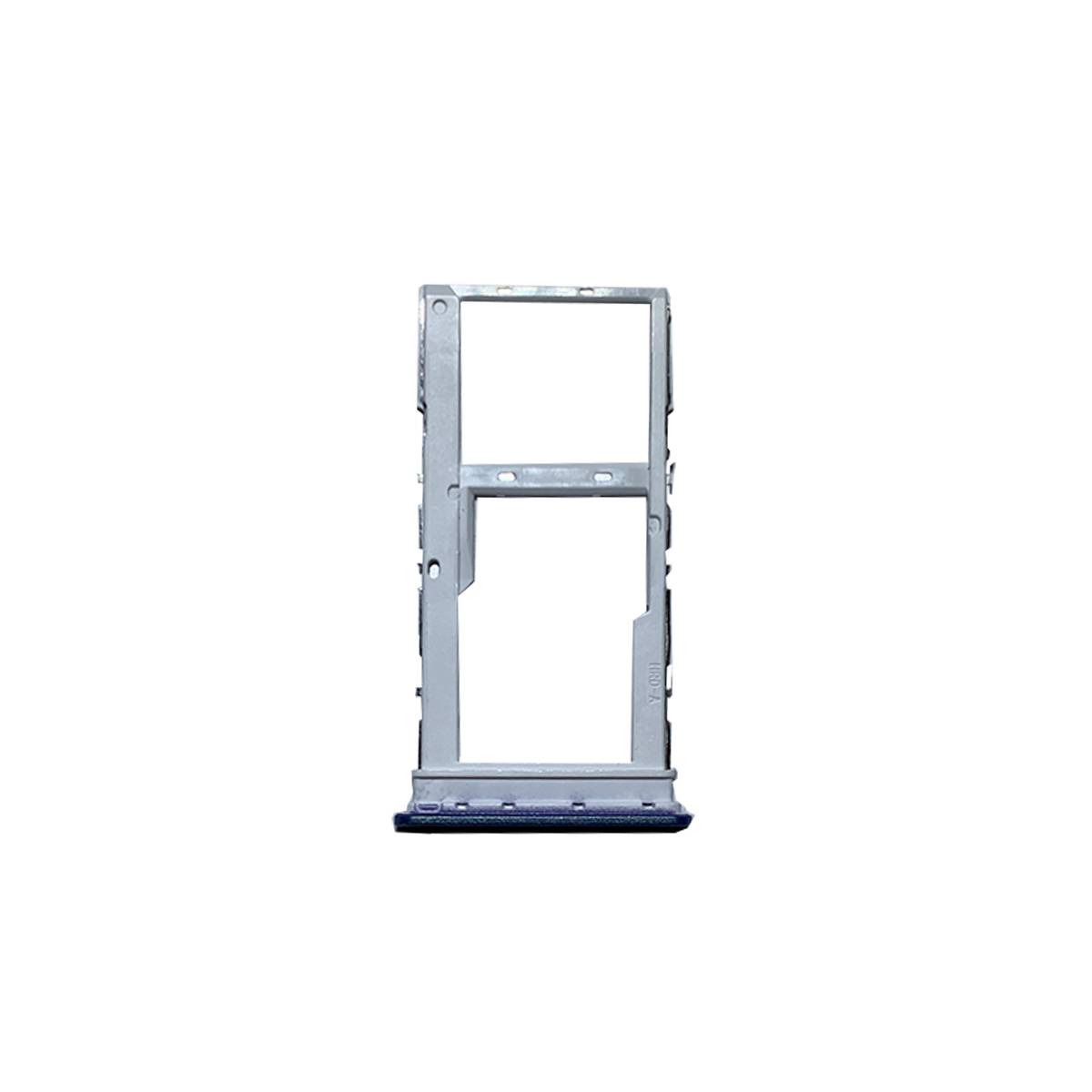 SIM plus Micro SD Karten Halter Adapter für Motorola Moto G30 Blau Ersatzteil-1
