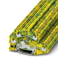 Phoenix Contact SL-Doppelstock-Klemme 0,14-1,5qmm, gn/ge PTTBS 1,5/S-PE 105 °C, 3,5 mm, 78,8 mm-0