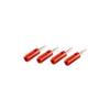 Bananenstecker, VE4, rot