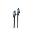 Patchkabel cat6A S/FTP PIMF schwarz 0,5m