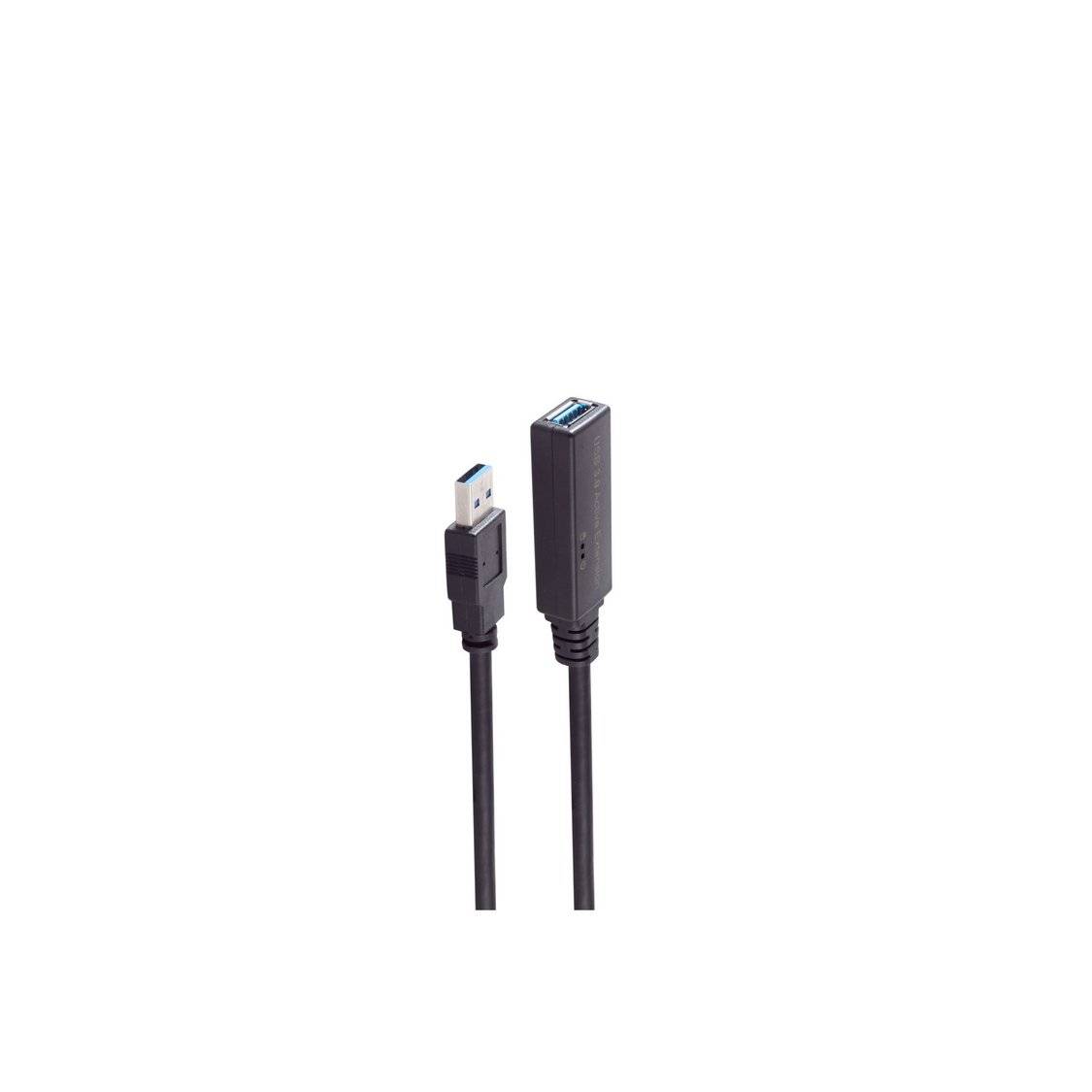 Aktive USB-A Verlängerung, USB 3.0, 5Gbps, 10m-0