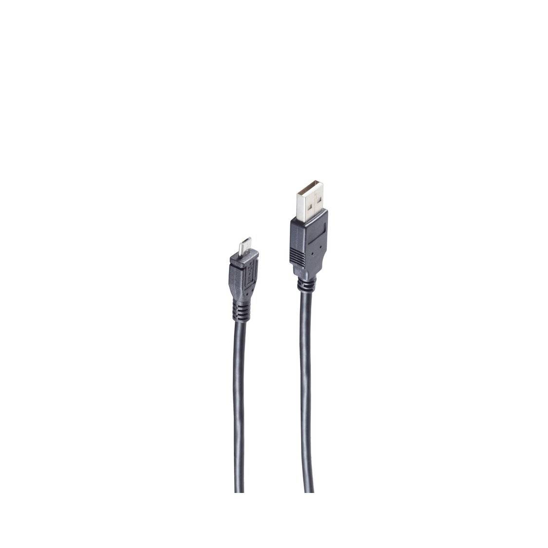 USB-Micro Kabel USB-A-St./USB-B MICRO St. 2.0 1m-0