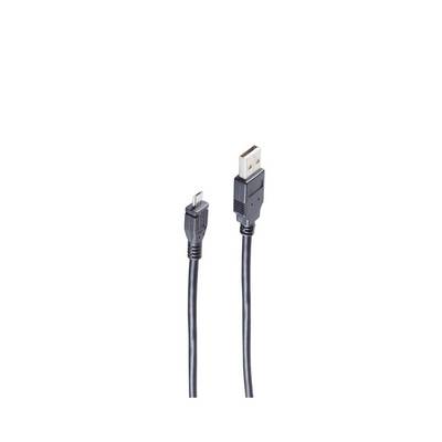 USB-Micro Kabel USB-A-St./USB-B MICRO St. 2.0 1m-0