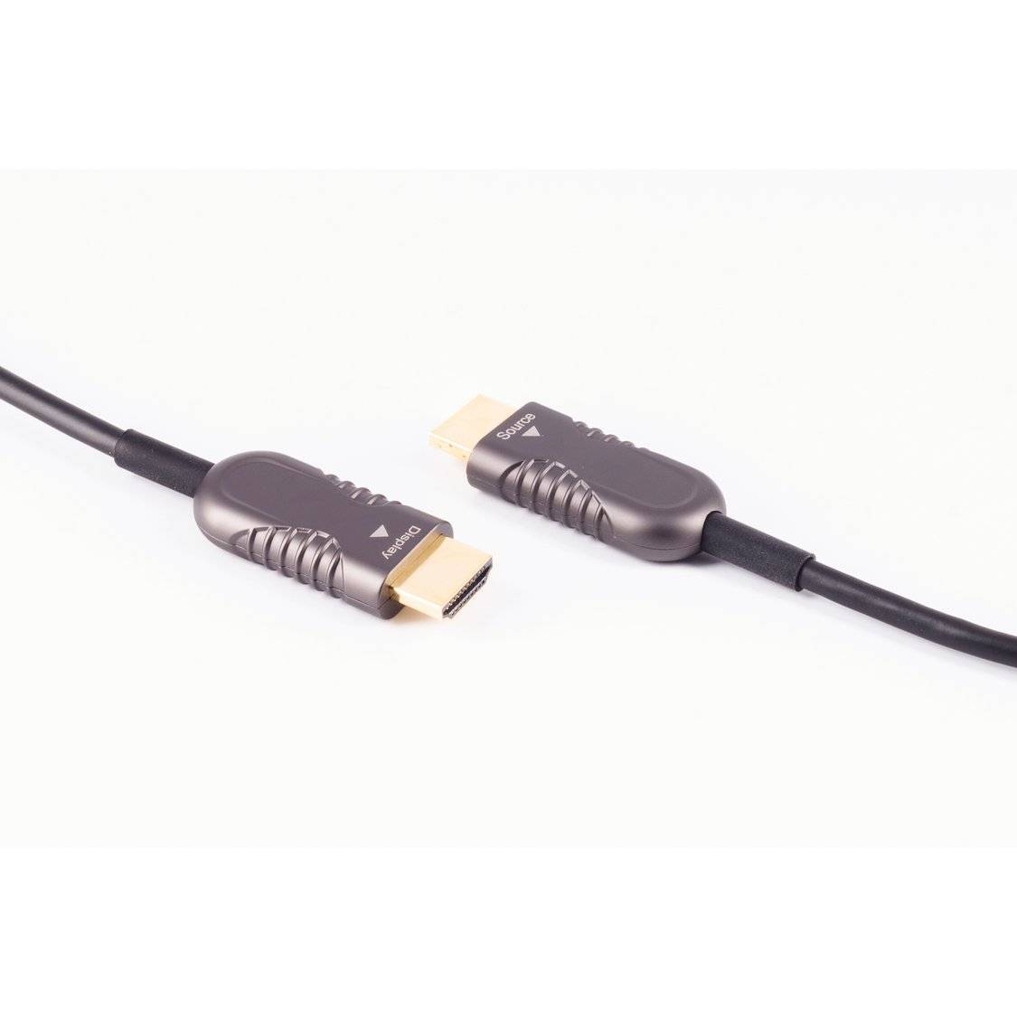 BASIC-S Optisches HDMI Kabel 15m AOC Hybridkabel HDMI A Stecker 4K2K 60Hz HDR10 HDCP 2.2-2