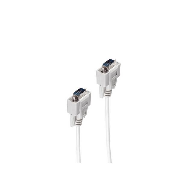 VGA-Monitorkabel 2 x 15-pol. HDD-Stecker 5m