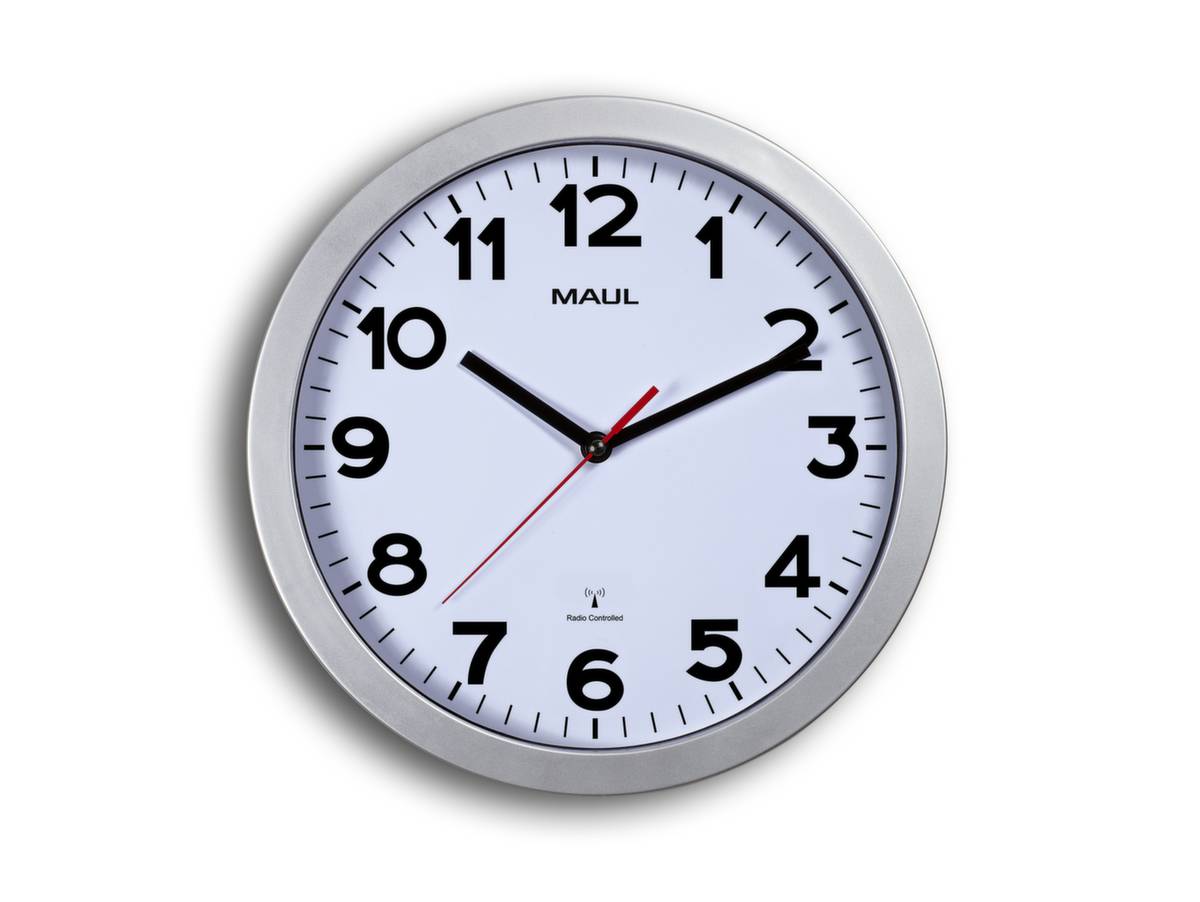 Wanduhr MAULstep 30cm silber-3
